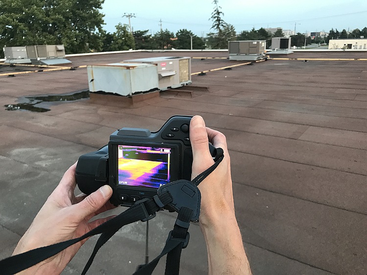 infrared scan roof inspection